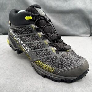 La Sportiva Synthesis Mid GTX Men’s 11 Hiking Boots Gore-Tex Gray Yellow